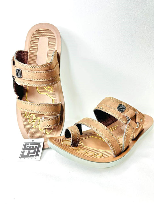 Men Sandals New Arrival - صندل رجالي تصميم جديد أبو اصبع ماركة ستايل