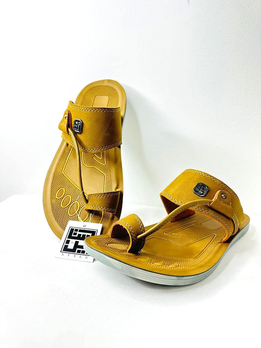 Men Sandals New Arrival - صندل رجالي تصميم جديد أبو اصبع ماركة ستايل
