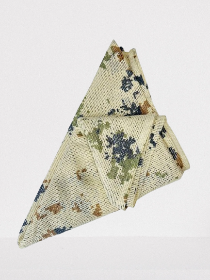 Army Design Yemeni Men Ghutra غترة يمنية ميري شبك جودة عالية