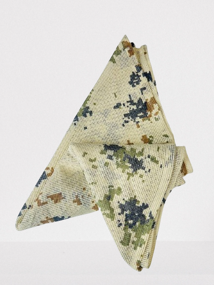 Army Design Yemeni Men Ghutra غترة يمنية ميري شبك جودة عالية