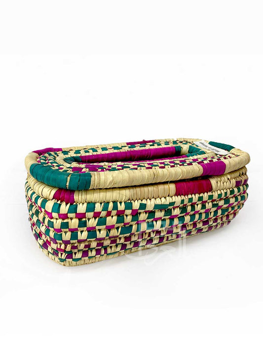 Tissue basket from Yemen  سلة مناديل من اليمن AZ10