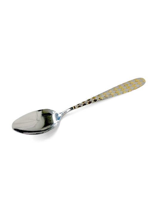 6 Piece Set - Made Of Stainless Steel -  Spoons - Spoon Set - Serves 6- KTW5  طقم ملاعق 6 قطعة - مصنوع من الاستانلس ستيل - ملاعق - طقم ملاعق - تكفي 6