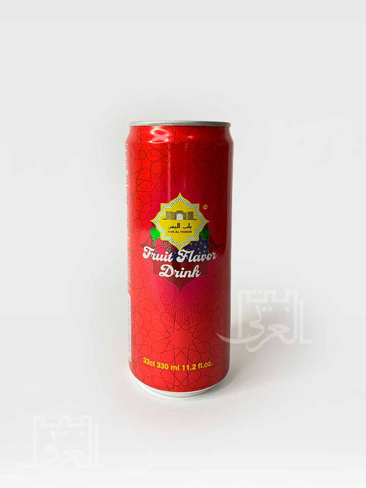 bab al yemen fruit flavor drink 330ml 11.2 fl.oz. -  مشروب بنكهة الفاكهة باب اليمن
