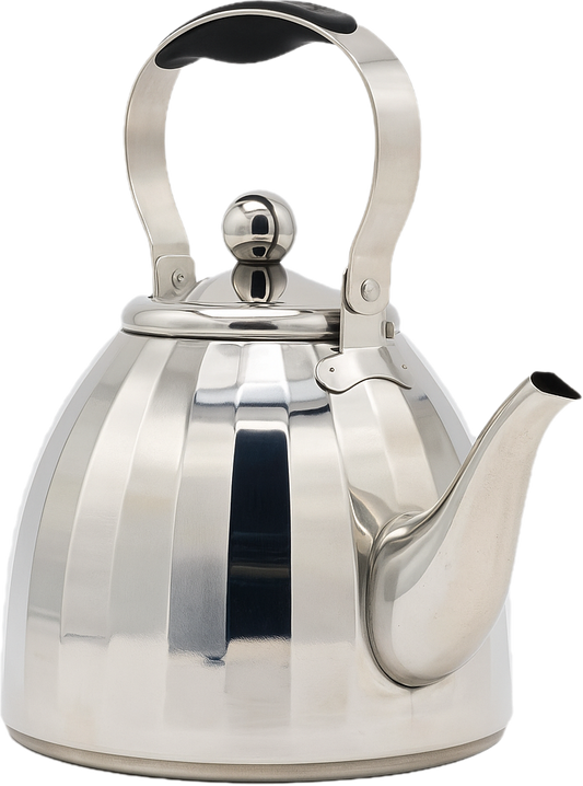 Metal teapot vintage tea kettle retro tea kettle stainless steel tea kettle KTW 10 إبريق شاي معدني غلاية شاي عتيقة غلاية شاي كلاسيكية غلاية شاي من الفولاذ المقاوم للصدأ