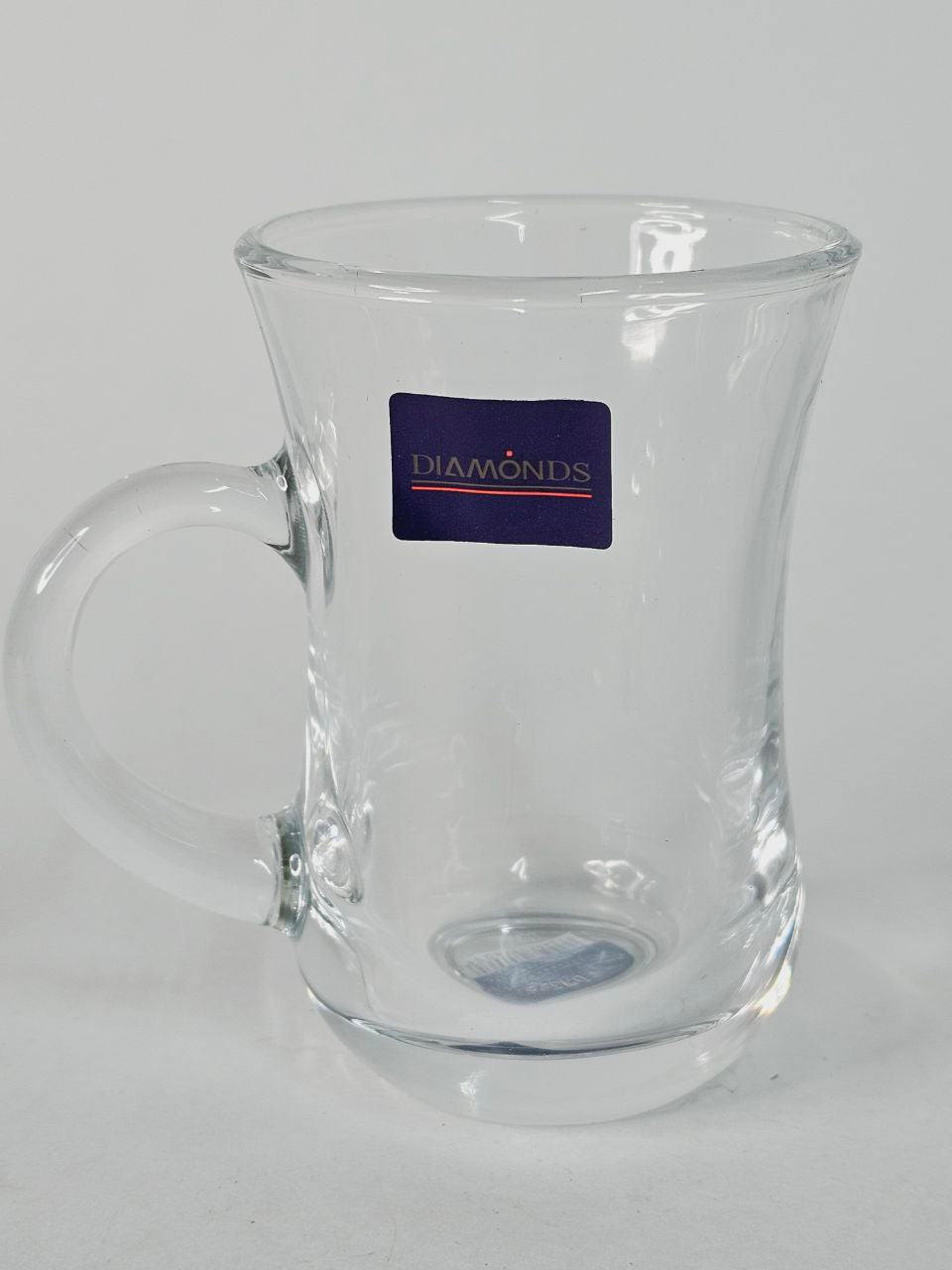 Plain glass tea cup- كوب زجاجي