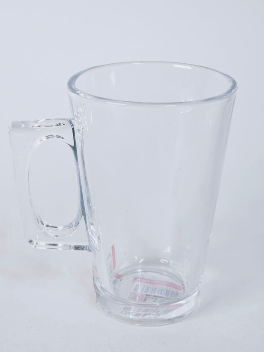 Plain glass tea cup - كوب زجاج