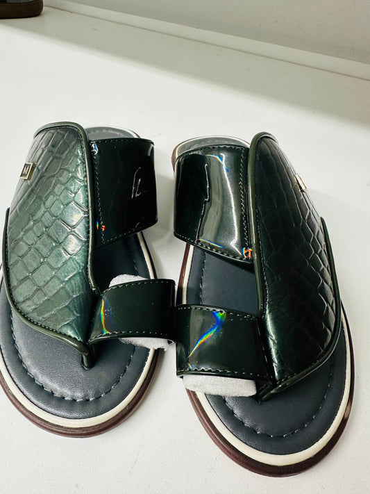 صندل شبابي يمني خليجي جلد Yemen Young Sandals